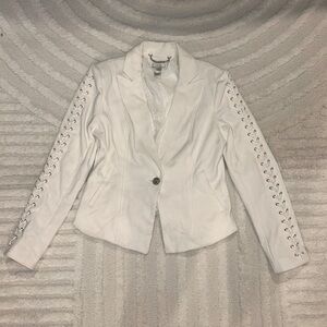 white suit jacket
